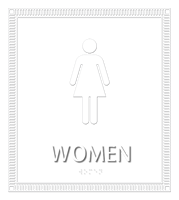 Women Restroom Sign