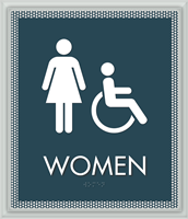 Women Restroom Sign