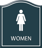 Women Restroom Sign