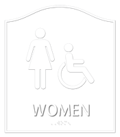 Women Restroom Sign