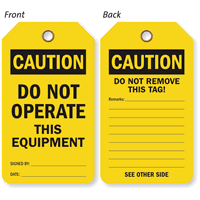 Caution