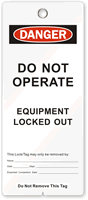 Lockout Tag OSHA