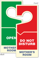 Do Not Disturb Mother's Room Door Tag