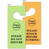 Custom Please Do Not Disturb Door Hang Tag