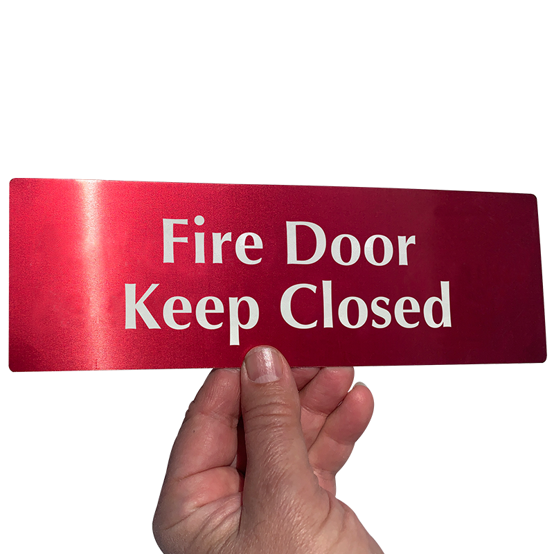 Keep you close. Fire Door.