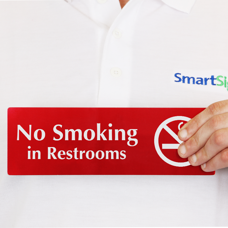 Sign data. Smoking Smart.