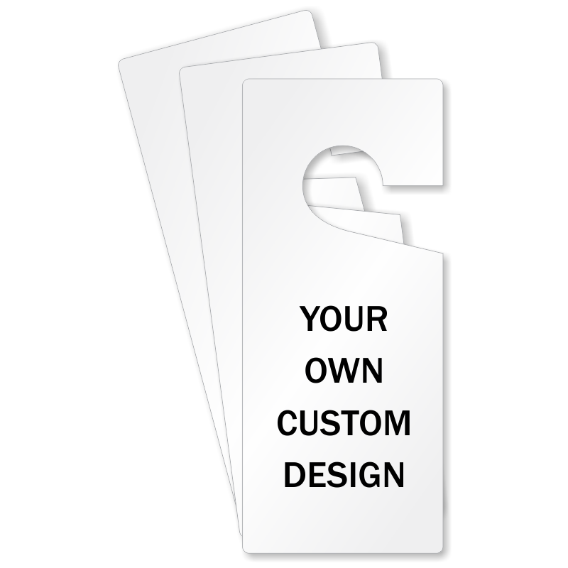 Custom Printed Door Hangers and Parking Permits