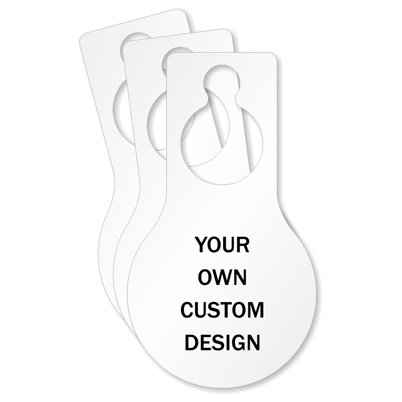 Custom Door Hanger - Upload Your Design, SKU: TG-3228