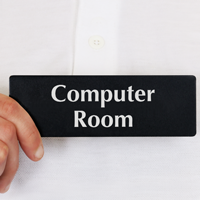 Computer Room Sign