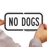 No Dogs Sign