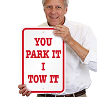 Towing Signs