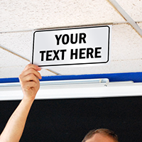 Ceiling Mount Double Faced Projection Sign