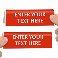 Personalized Officepal Tent Sign