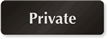 Private Sign