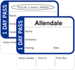 Custom 1 Day Visitor Pass