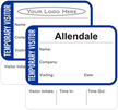 Personalized 1 Day Temporary Visitor Pass