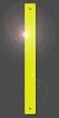 Fluorescent Yellow Green Reflective Post Panel