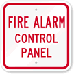 Fire Alarm Control Panel Sign