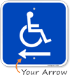 Handicap Symbol Sign