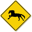 Horse Symbol Sign