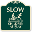 Slow Children At Play SignatureSign