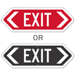 Bi Directional Exit Sign