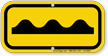 Bump Road Ahead Supplemental Parking Sign