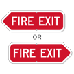 Fire Exit Sign