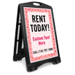 Rent Today BigBoss Portable Custom Sidewalk Sign