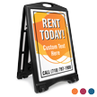 Rent Today BigBoss Portable Custom Sidewalk Sign