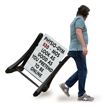 2 Sided Rolling Swinger Changeable Message Board Sign