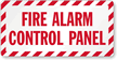 Fire Alarm Control Panel Label