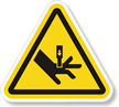 Hand Crush / Force From Above Triangle Label