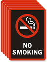 No Smoking Label