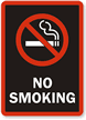 No Smoking Label