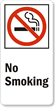 No Smoking Symbol Label