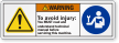 Avoid Injury Read Technical Manual Before Servicing Label