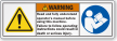 Read Operator's Manual Before Using This Machine Label