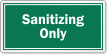 Sanitizing Only Restaurant Hygiene Label