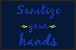 Sanitize Your Hands Message ColorStar Safety Mat