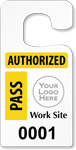 Plastic ToughTags™ Parking Permits, Jumbo