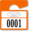 Plastic ToughTags™ Parking Permits, Mini