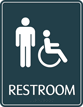 Male Restroom Sign