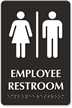 Employee Restroom Sign Printable