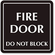 Fire Door Do Not Block