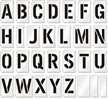Lock n Spray Interlocking A Z Floor Stencil Kit