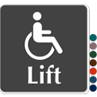 Lift (Accessible Pictogram) Sign