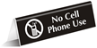 No Cell Phone Use Sign