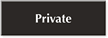 Private Sign