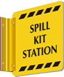 Spill Kit Station Sign